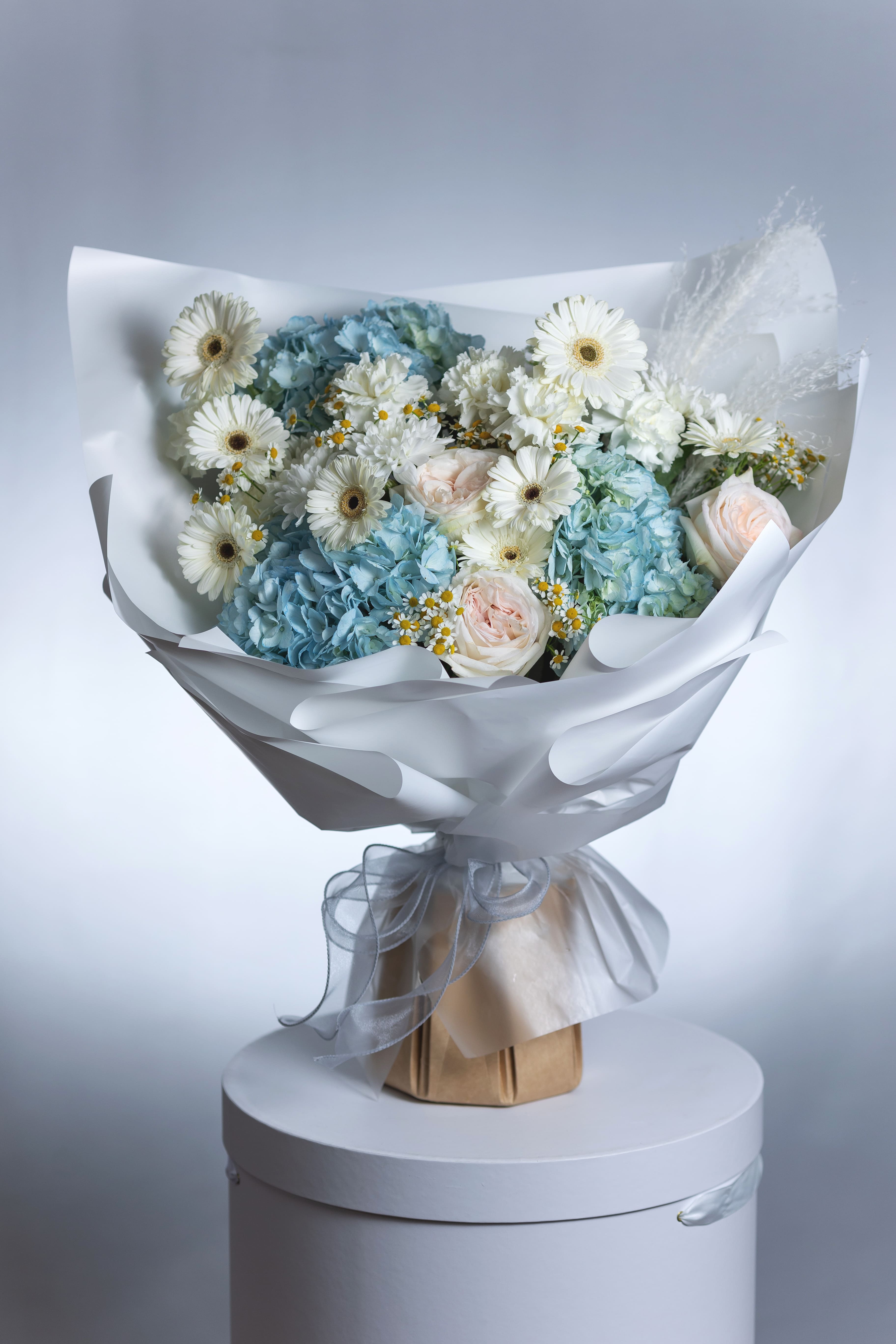 Сборный букет с герберой XL