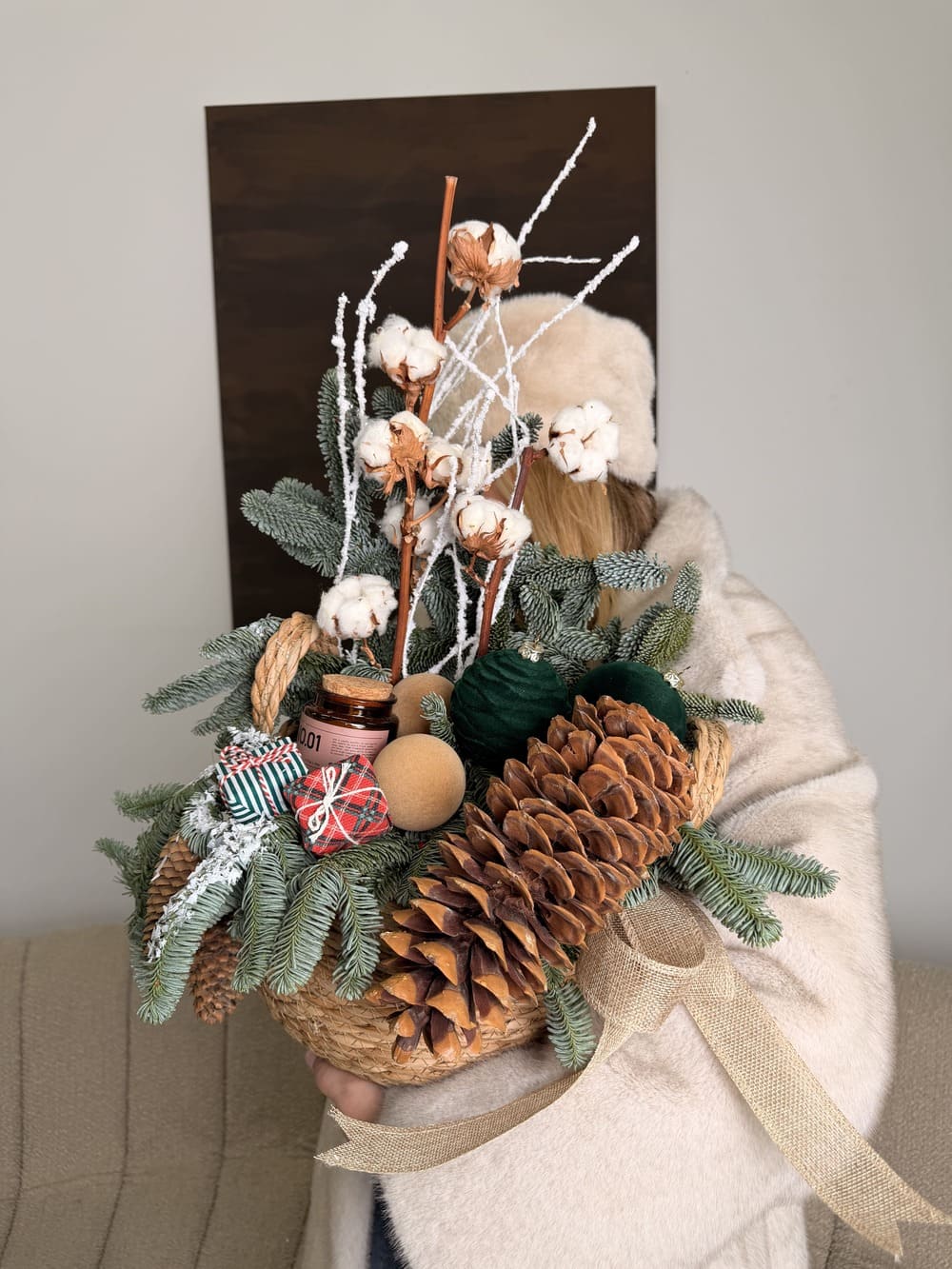 Новогодняя корзина «Уютного Нового года»