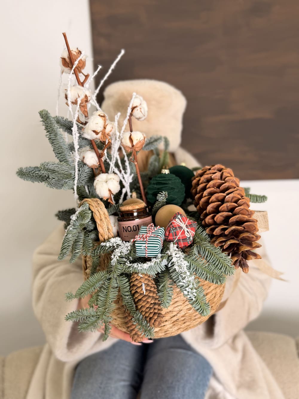 Новогодняя корзина «Уютного Нового года»